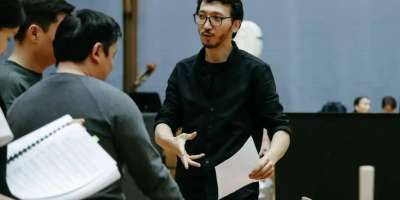 Colman Domingo and Jude Law at amfAR’s Venice Gala