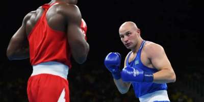 Colman Domingo and Jude Law at amfAR’s Venice Gala