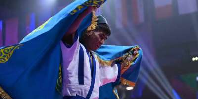 Colman Domingo and Jude Law at amfAR’s Venice Gala