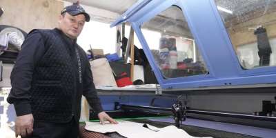 Colman Domingo and Jude Law at amfAR’s Venice Gala