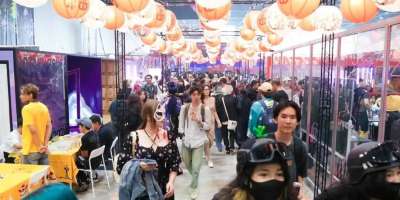 Colman Domingo and Jude Law at amfAR’s Venice Gala