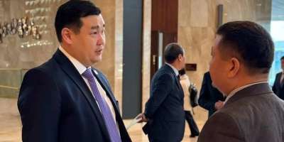 Colman Domingo and Jude Law at amfAR’s Venice Gala