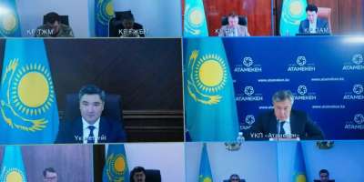 Colman Domingo and Jude Law at amfAR’s Venice Gala