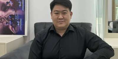 Colman Domingo and Jude Law at amfAR’s Venice Gala