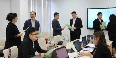 Colman Domingo and Jude Law at amfAR’s Venice Gala