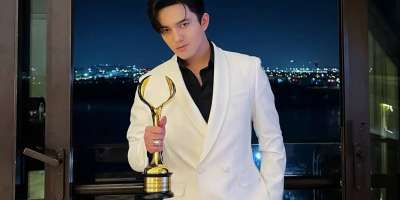 Colman Domingo and Jude Law at amfAR’s Venice Gala