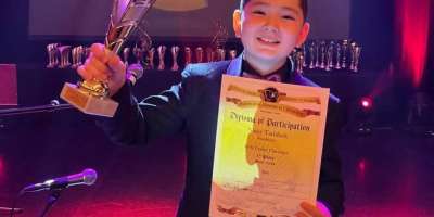 Colman Domingo and Jude Law at amfAR’s Venice Gala