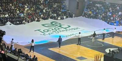 Colman Domingo and Jude Law at amfAR’s Venice Gala