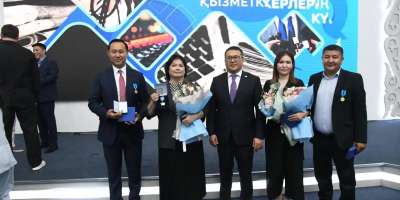 Colman Domingo and Jude Law at amfAR’s Venice Gala