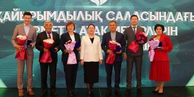 Colman Domingo and Jude Law at amfAR’s Venice Gala