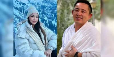 Colman Domingo and Jude Law at amfAR’s Venice Gala