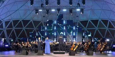 Colman Domingo and Jude Law at amfAR’s Venice Gala
