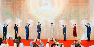 Colman Domingo and Jude Law at amfAR’s Venice Gala