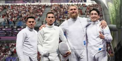Colman Domingo and Jude Law at amfAR’s Venice Gala