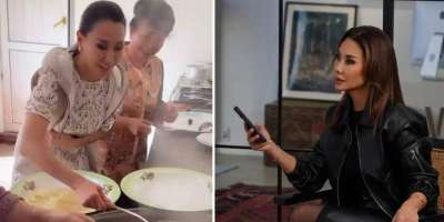 Colman Domingo and Jude Law at amfAR’s Venice Gala