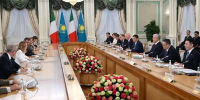 Colman Domingo and Jude Law at amfAR’s Venice Gala
