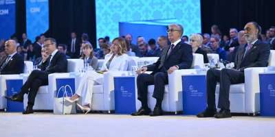 Colman Domingo and Jude Law at amfAR’s Venice Gala