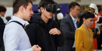 Colman Domingo and Jude Law at amfAR’s Venice Gala