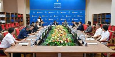 Colman Domingo and Jude Law at amfAR’s Venice Gala