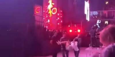 Colman Domingo and Jude Law at amfAR’s Venice Gala