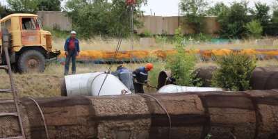 Colman Domingo and Jude Law at amfAR’s Venice Gala