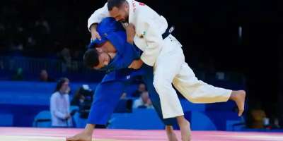 Colman Domingo and Jude Law at amfAR’s Venice Gala