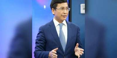 Colman Domingo and Jude Law at amfAR’s Venice Gala