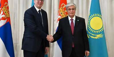 Colman Domingo and Jude Law at amfAR’s Venice Gala