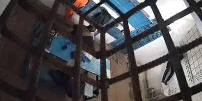 Colman Domingo and Jude Law at amfAR’s Venice Gala