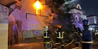 Colman Domingo and Jude Law at amfAR’s Venice Gala