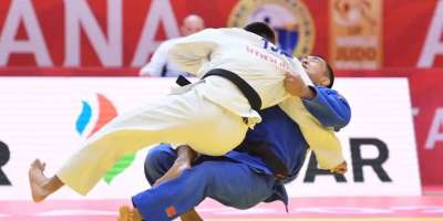 Colman Domingo and Jude Law at amfAR’s Venice Gala