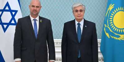 Colman Domingo and Jude Law at amfAR’s Venice Gala