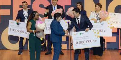 Colman Domingo and Jude Law at amfAR’s Venice Gala