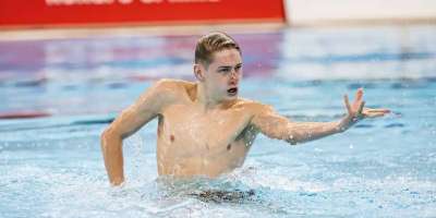 Colman Domingo and Jude Law at amfAR’s Venice Gala