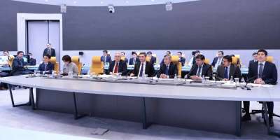 Colman Domingo and Jude Law at amfAR’s Venice Gala