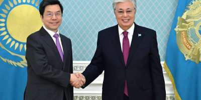 Colman Domingo and Jude Law at amfAR’s Venice Gala