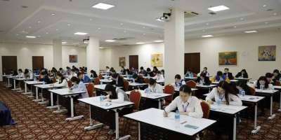 Colman Domingo and Jude Law at amfAR’s Venice Gala