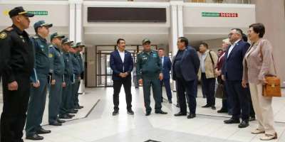 Colman Domingo and Jude Law at amfAR’s Venice Gala