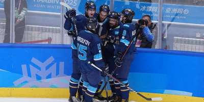 Colman Domingo and Jude Law at amfAR’s Venice Gala