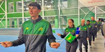 Colman Domingo and Jude Law at amfAR’s Venice Gala