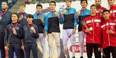 Colman Domingo and Jude Law at amfAR’s Venice Gala