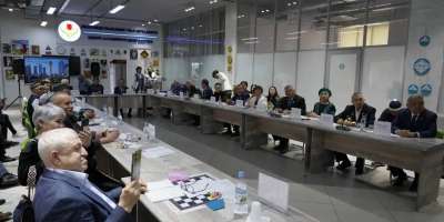 Colman Domingo and Jude Law at amfAR’s Venice Gala