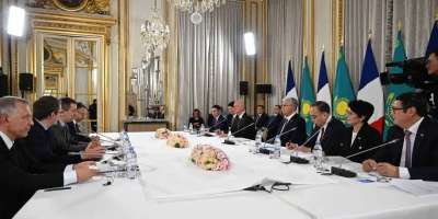 Colman Domingo and Jude Law at amfAR’s Venice Gala