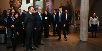 Colman Domingo and Jude Law at amfAR’s Venice Gala