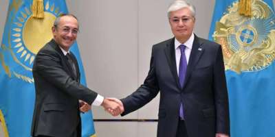 Colman Domingo and Jude Law at amfAR’s Venice Gala