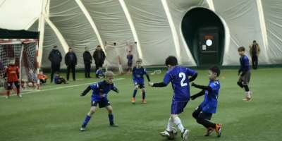 Colman Domingo and Jude Law at amfAR’s Venice Gala