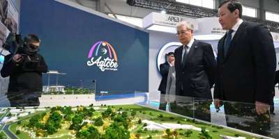 Colman Domingo and Jude Law at amfAR’s Venice Gala