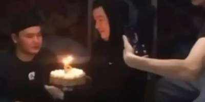 Colman Domingo and Jude Law at amfAR’s Venice Gala