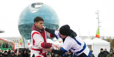 Colman Domingo and Jude Law at amfAR’s Venice Gala