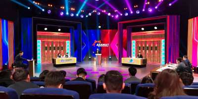 Colman Domingo and Jude Law at amfAR’s Venice Gala
